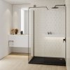 Schedline Brodzik akrylowy Sharper Black Stone 90x120x4,5 cm, prostokątny, Gwarancja 7 lat 3S.S1P-90120/C/ST